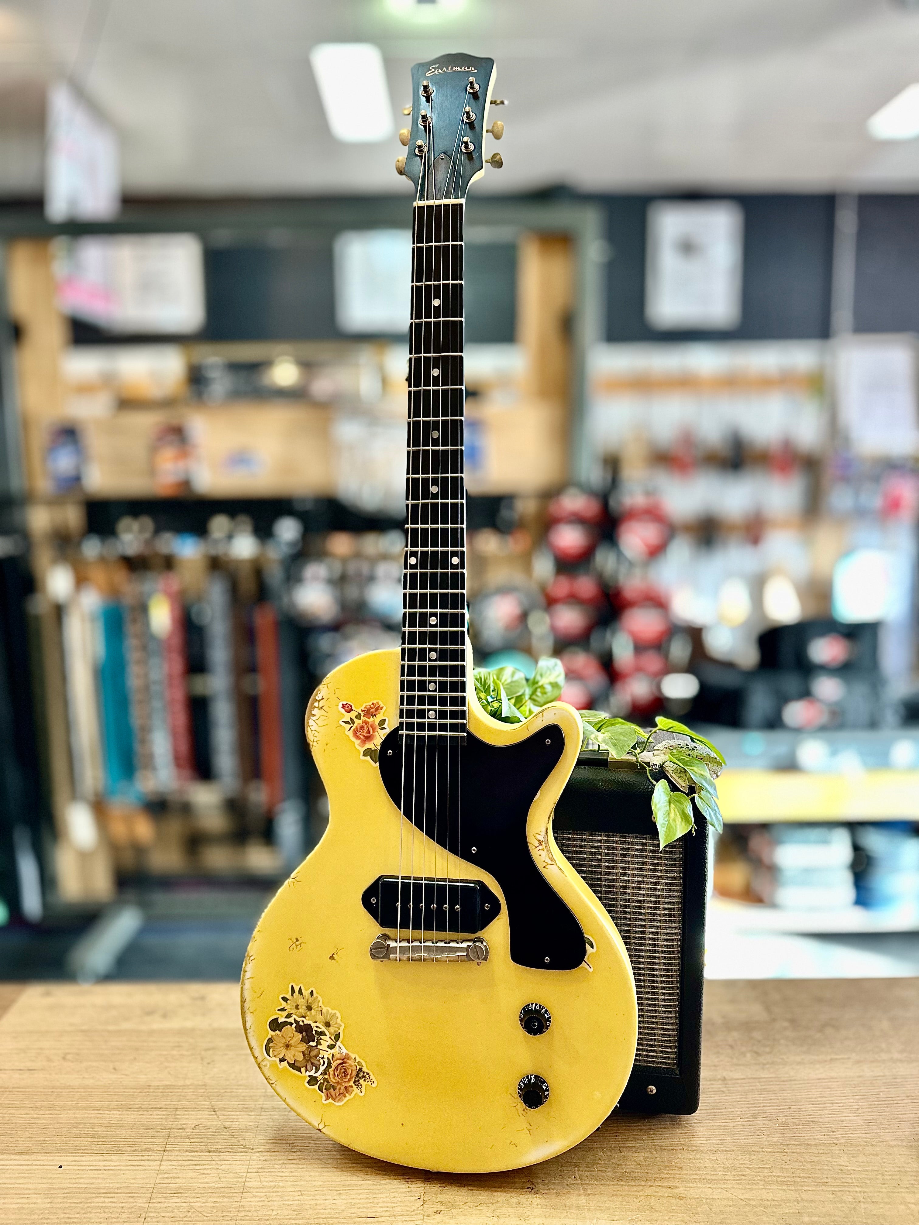 Eastman | Leadbetter Rabid Dog Relic | SB55/CUSTOM | Sunflower Yellow Relic Eastman | Leadbetter Rabid Dog Relic | SB55/CUSTOM | Sunflower Yellow Relic